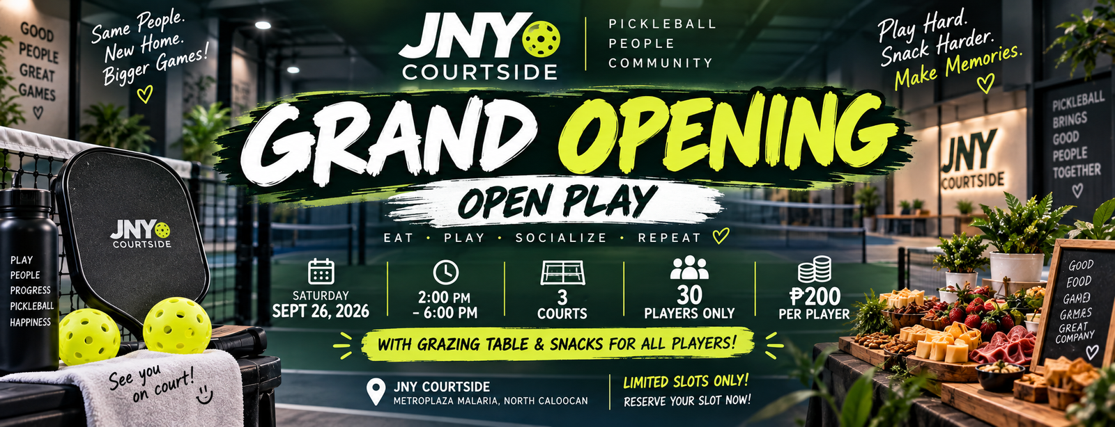JNY - Grand Opening Open Play